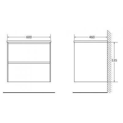 Тумба с раковиной BelBagno Stile Moderno Pietra 60 Stucco Cemento Leggero Тумба с раковиной BelBagno Stile Moderno Pietra 60 Stucco Cemento Leggero