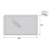 Зеркало BelBagno Stile Moderno SPC-MAR-900-600-LED-BTN 90*60 с Led подсветкой и кнопочным выключателем Зеркало BelBagno Stile Moderno SPC-MAR-900-600-LED-BTN 90*60 с Led подсветкой и кнопочным выключателем