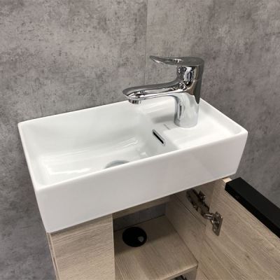 Комплект мебели Comforty Матэ 40 дуб дымчатый (раковина Cersanit Crea 40) Комплект мебели Comforty Матэ 40 дуб дымчатый (раковина Cersanit Crea 40)