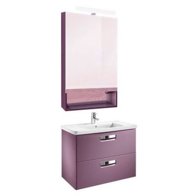 Тумба с раковиной Roca The Gap 60 фиолетовая Тумба с раковиной Roca The Gap 60 фиолетовая