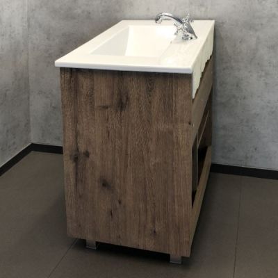 Тумба с раковиной Comforty Марио 75 дуб темный (раковина Quadro 75) Тумба с раковиной Comforty Марио 75 дуб темный (раковина Quadro 75)