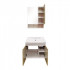 Тумба с раковиной Comforty Рига 60 дуб сонома (раковина Comforty 9335-60) Тумба с раковиной Comforty Рига 60 дуб сонома (раковина Comforty 9335-60)