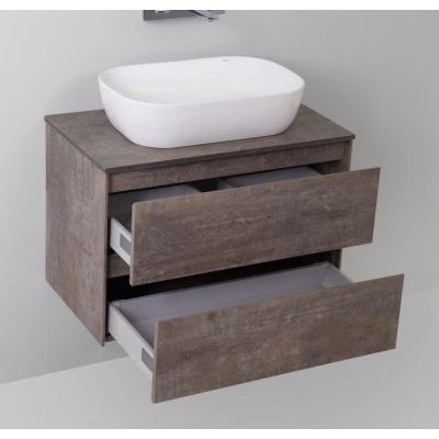 Тумба с раковиной BelBagno Stile Moderno Pietra 80 Stone со столешницей Тумба с раковиной BelBagno Stile Moderno Pietra 80 Stone со столешницей