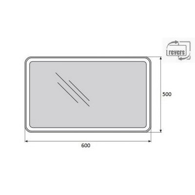 Зеркало BelBagno Stile Moderno SPC-MAR-500-600-LED-BTN 50*60 с Led подсветкой и кнопочным выключателем Зеркало BelBagno Stile Moderno SPC-MAR-500-600-LED-BTN 50*60 с Led подсветкой и кнопочным выключателем
