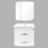 Зеркало-шкаф Comforty Лаура 60-2 белый глянец Зеркало-шкаф Comforty Лаура 60-2 белый глянец