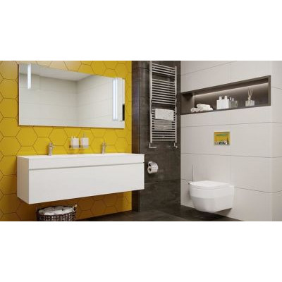Комплект мебели Velvex Pulsus 140 белый глянец Комплект мебели Velvex Pulsus 140 белый глянец