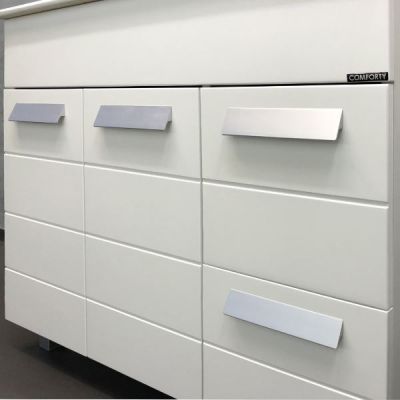 Комплект мебели Comforty Модена М 90 белый матовый (раковина Quadro 90) Комплект мебели Comforty Модена М 90 белый матовый (раковина Quadro 90)