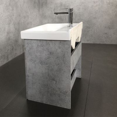 Комплект мебели Comforty Осло 60 бетон светлый (раковина Fest 60) Комплект мебели Comforty Осло 60 бетон светлый (раковина Fest 60)
