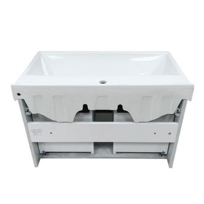 Тумба с раковиной Comforty Никосия 80 дуб белый (раковина Fest 80) Тумба с раковиной Comforty Никосия 80 дуб белый (раковина Fest 80)