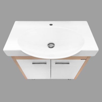Тумба с раковиной Comforty Лион 76 сосна лоредо (раковина Infinity 76) Тумба с раковиной Comforty Лион 76 сосна лоредо (раковина Infinity 76)