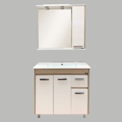 Тумба с раковиной Comforty Тулуза 90 сосна лоредо (раковина Quadro 90) Тумба с раковиной Comforty Тулуза 90 сосна лоредо (раковина Quadro 90)