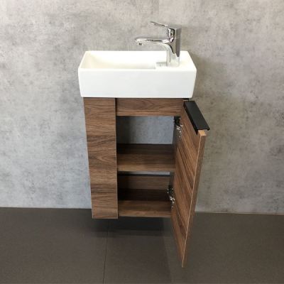 Тумба с раковиной Comforty Асти 40 дуб темно-коричневый (раковина Cersanit Crea 40) Тумба с раковиной Comforty Асти 40 дуб темно-коричневый (раковина Cersanit Crea 40)