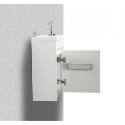 Тумба с раковиной BelBagno Stile Moderno Pietra Mini 46 R Bianco Lucido Тумба с раковиной BelBagno Stile Moderno Pietra Mini 46 R Bianco Lucido