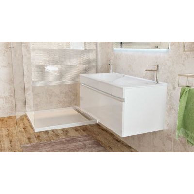 Комплект мебели Velvex Otto 100 белый глянец Комплект мебели Velvex Otto 100 белый глянец