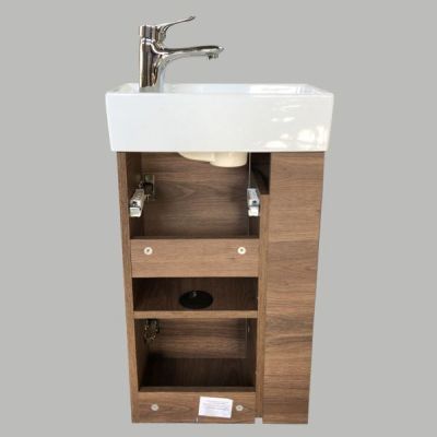Комплект мебели Comforty Матэ 40 дуб темно-коричневый (раковина Cersanit Crea 40) Комплект мебели Comforty Матэ 40 дуб темно-коричневый (раковина Cersanit Crea 40)