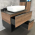 Комплект мебели Comforty Штутгарт 75 дуб темно-коричневый с черной столешницей (раковина Comforty T-Y9378) Комплект мебели Comforty Штутгарт 75 дуб темно-коричневый с черной столешницей (раковина Comforty T-Y9378)