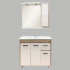 Комплект мебели Comforty Тулуза 90 сосна лоредо (раковина Quadro 90) Комплект мебели Comforty Тулуза 90 сосна лоредо (раковина Quadro 90)