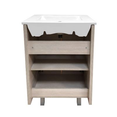 Комплект мебели Comforty Марио 60 сосна лоредо (раковина Quadro 60) Комплект мебели Comforty Марио 60 сосна лоредо (раковина Quadro 60)