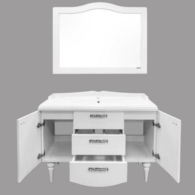 Тумба с раковиной Comforty Монако 120 белый глянец (раковина Comforty 3312) Тумба с раковиной Comforty Монако 120 белый глянец (раковина Comforty 3312)