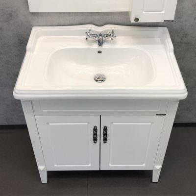 Комплект мебели Comforty Палермо 80 белый глянец (раковина Comforty 3380) Комплект мебели Comforty Палермо 80 белый глянец (раковина Comforty 3380)
