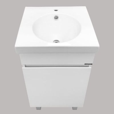 Комплект мебели Comforty Астра 50 белый глянец (раковина Ringo50 F01) Комплект мебели Comforty Астра 50 белый глянец (раковина Ringo50 F01)