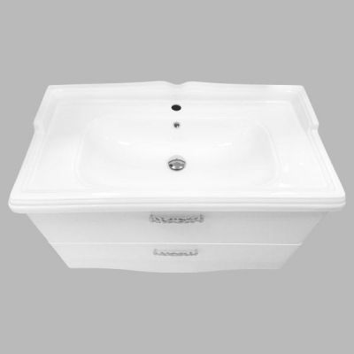 Комплект мебели Comforty Монако 100 белый глянец (раковина Comforty 3310) Комплект мебели Comforty Монако 100 белый глянец (раковина Comforty 3310)
