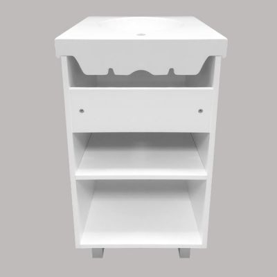 Комплект мебели Comforty Астра 50 белый глянец (раковина Ringo50 F01) Комплект мебели Comforty Астра 50 белый глянец (раковина Ringo50 F01)